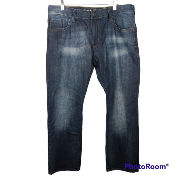 MAVI 'Leo' Low Rise Easy Boot Cut Blue Jeans Men's Size 38x30